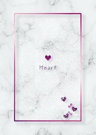 Marble and heart Purple30_2