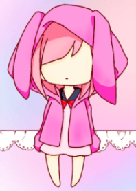病みかわ/うさぎ系少女