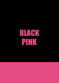 Black pink x two-tone.