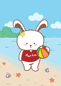มาร์ติน ความสดใสบนชายหาด