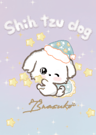 Jewelry dog_kawaii perpl