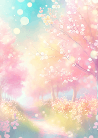 Beautiful real scenery(Spring-166)