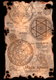 Magic square to connect with the world