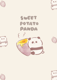 simple panda sweet potato beige.