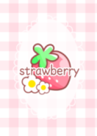 ピンクのいちごのきせかえ2