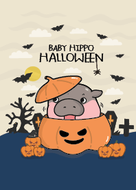 Hippo Moo Dueng Cute : Hallowen!