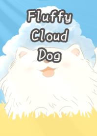 Fluffy Cloud Dog (Beige 01)