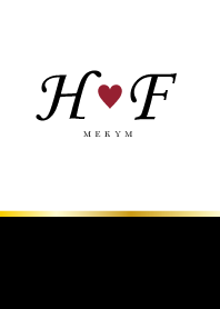 LOVE INITIAL-H&F 13