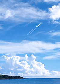 飛機：旅行 (海空藍)