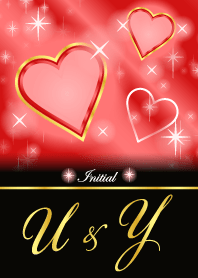 U&Y -Initial-Love forecast-Red Heart