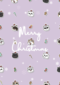 neko christmas1 / grape