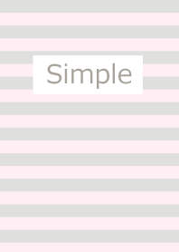 Striped pattern and simple 2 from japan