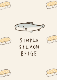 simple salmon beige.