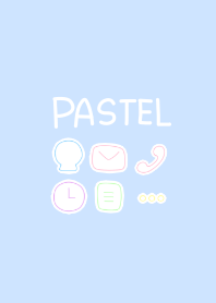 Colorful pastel icon