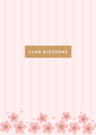 plum blossoms-pink