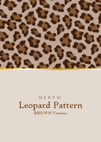Leopard Pattern BROWN 16