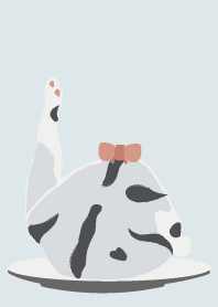 Fat Cat Chicken Legs sky blue