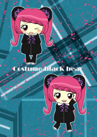 クマの着ぐるみ -BLACK-