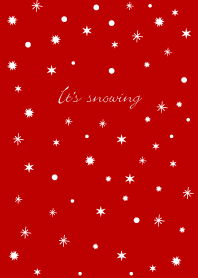 - RED SNOW -
