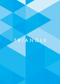triangle blue / オトナ