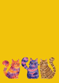 Amusing Cats02 yellow
