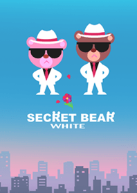 Secret bear white
