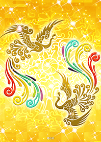 Phoenix of happiness from Japan