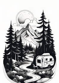 Camping Mountain Night 821b67