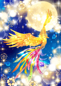 Luck goes up Rainbowcolor phoenix galaxy