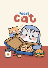 Cat Cute : Foods Lover :D
