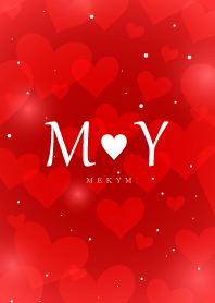 Initial -M&Y- Fluffy Love - LINE 着せかえ | LINE STORE