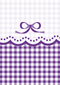 checkered! purple