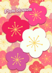 Plum blossom -Pink-