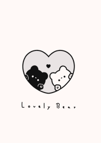 Pair Bears in Heart(line)/100.
