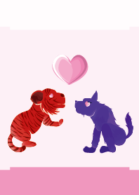 ekst Red (Tiger) Love Blue (Dog)
