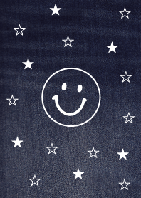 Smile - Denim star-