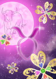 Taurus Clover and Moon Purple JPN
