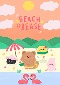 BEACH PLEASE.