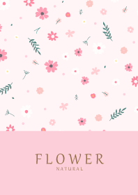 FLOWER PINK -NATURAL-76