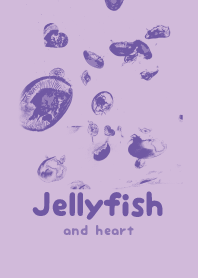 Jellyfish & heart lilac