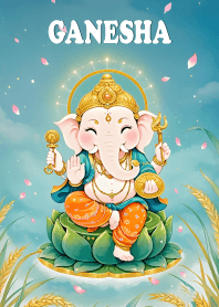 Ganesha: wealthy, prosperous, JP