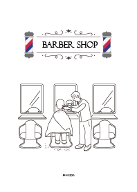 Grandpa's Barber Shop.