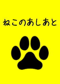 Cat`s footprint