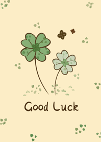 Lucky clover ver1 (yellow}