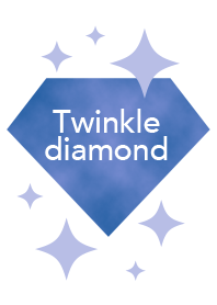 Twinkle diamond(blue)