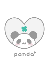 熊貓 四葉 [白色]