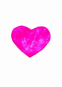 (Hot pink heart ) x white
