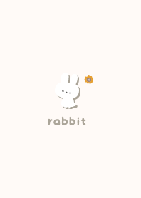 Rabbits5 Sunflower [Beige]