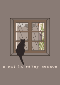 [改] 雨季的貓咪 + 灰色 |os