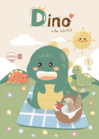 Dino in the world.